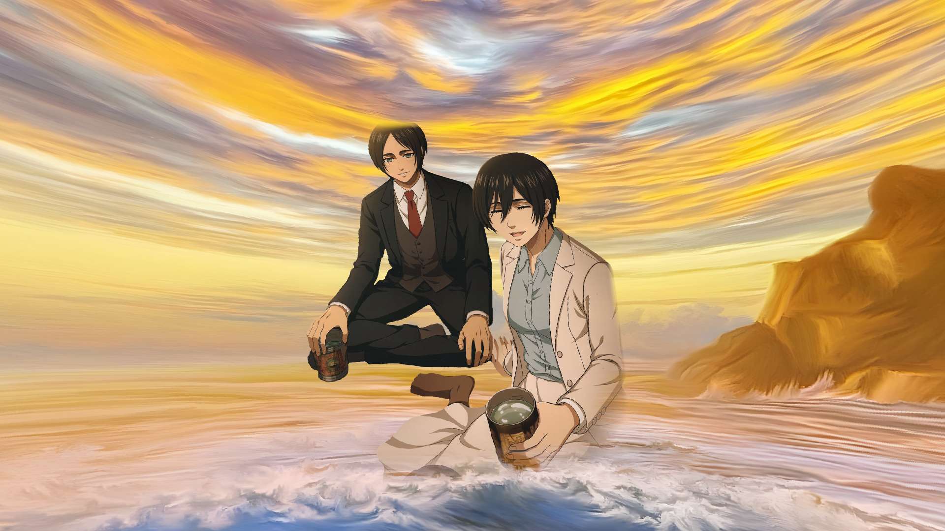 Gallery Image 7 for Eren x Mikasa (GREEN) on vVPRP