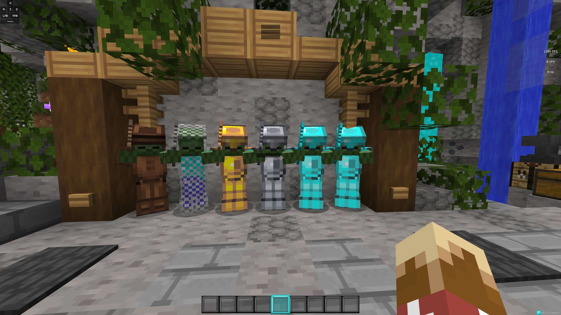 Gallery Image 1 for Material⭐ LIGHT BLUE  1.8.9  on vVPRP