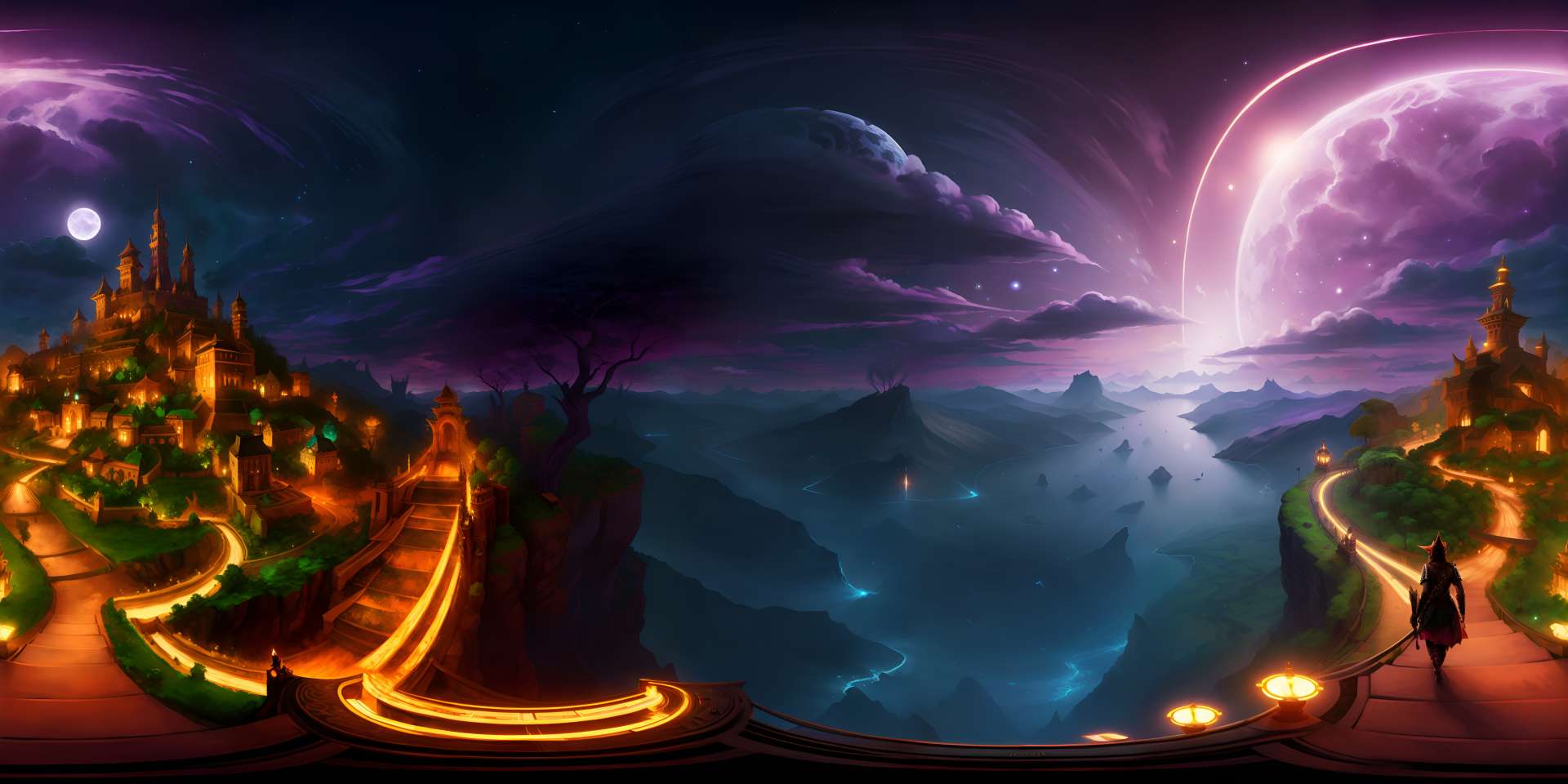 Gallery Image 1 for Dark Purple City Sky Overlay on vVPRP